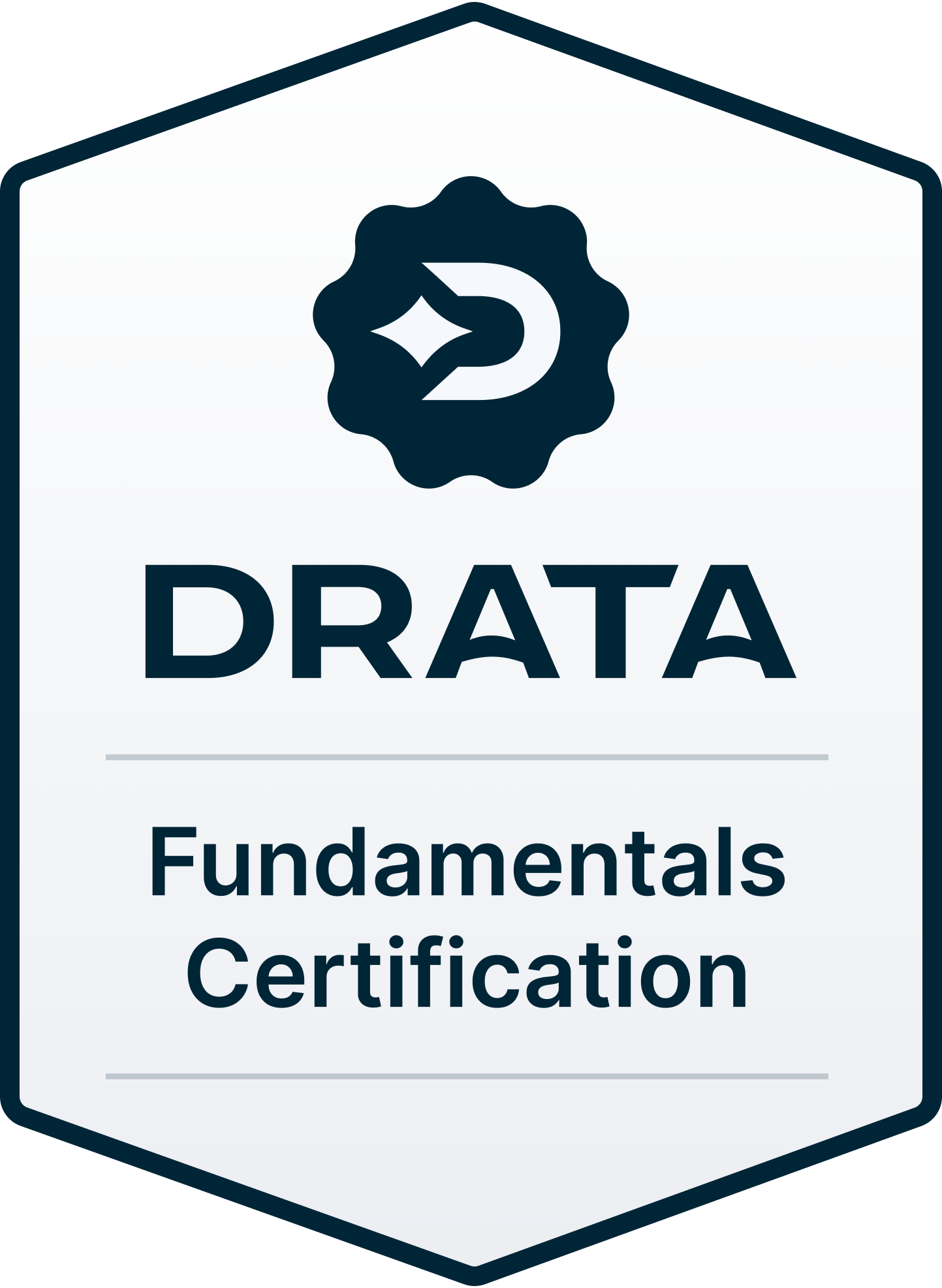 Drata Fundamentals Certification badge